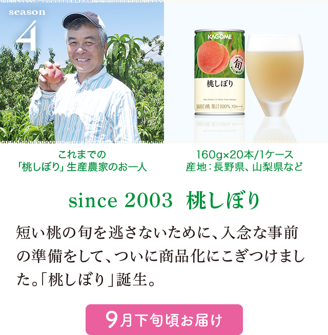 桃しぼり